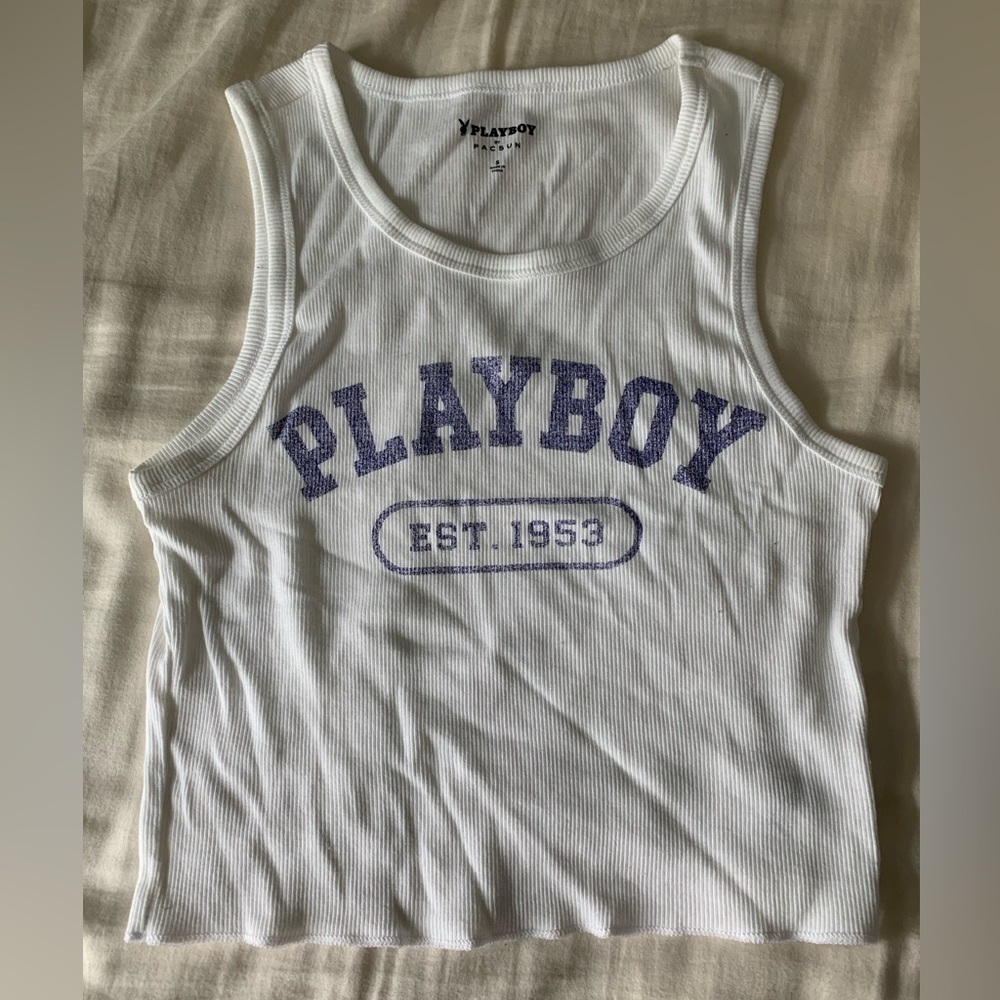 Playboy pacsun crop tank